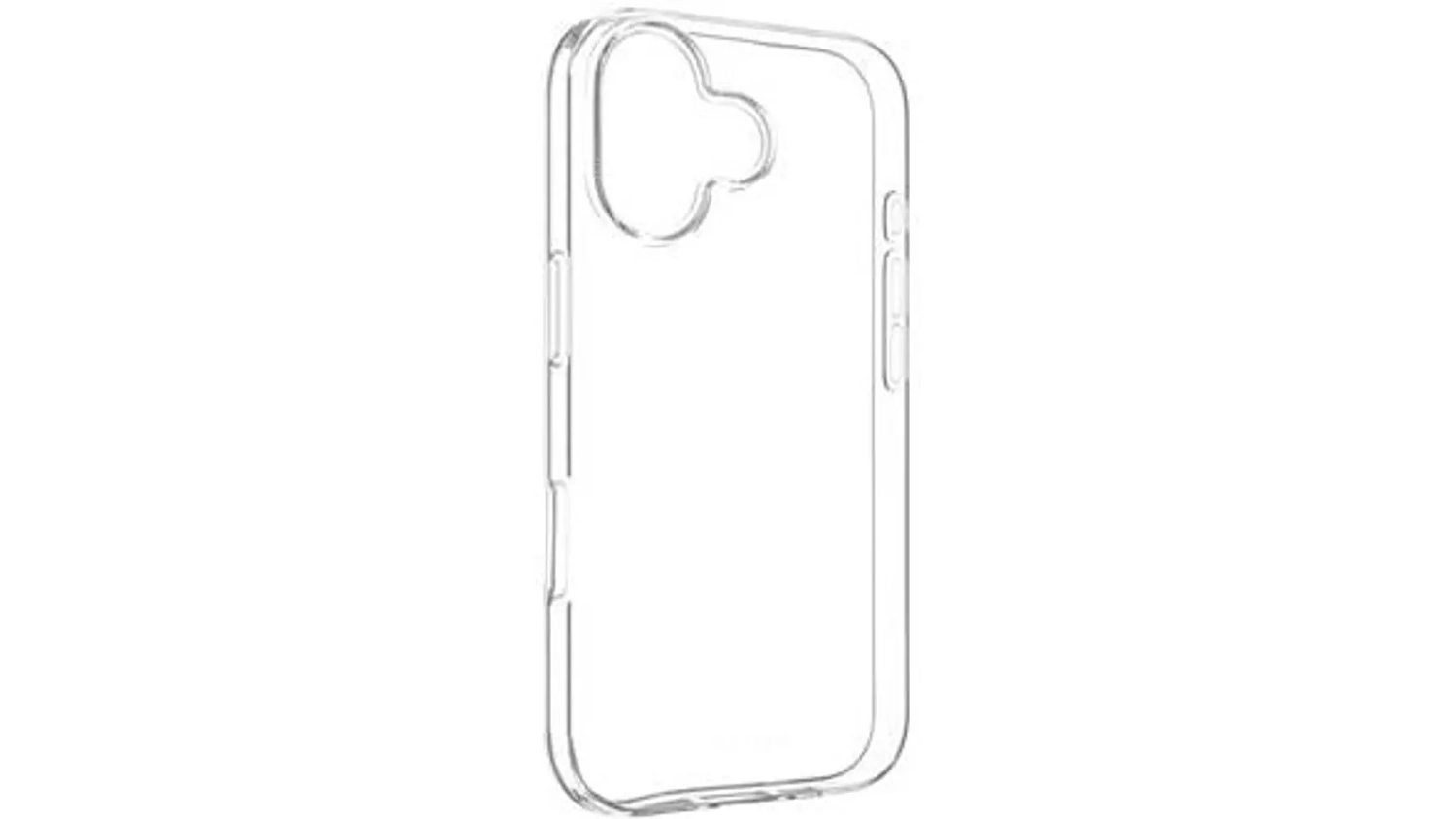 Kryt na mobil Fixed AntiUV TPU iPhone 17 čirý