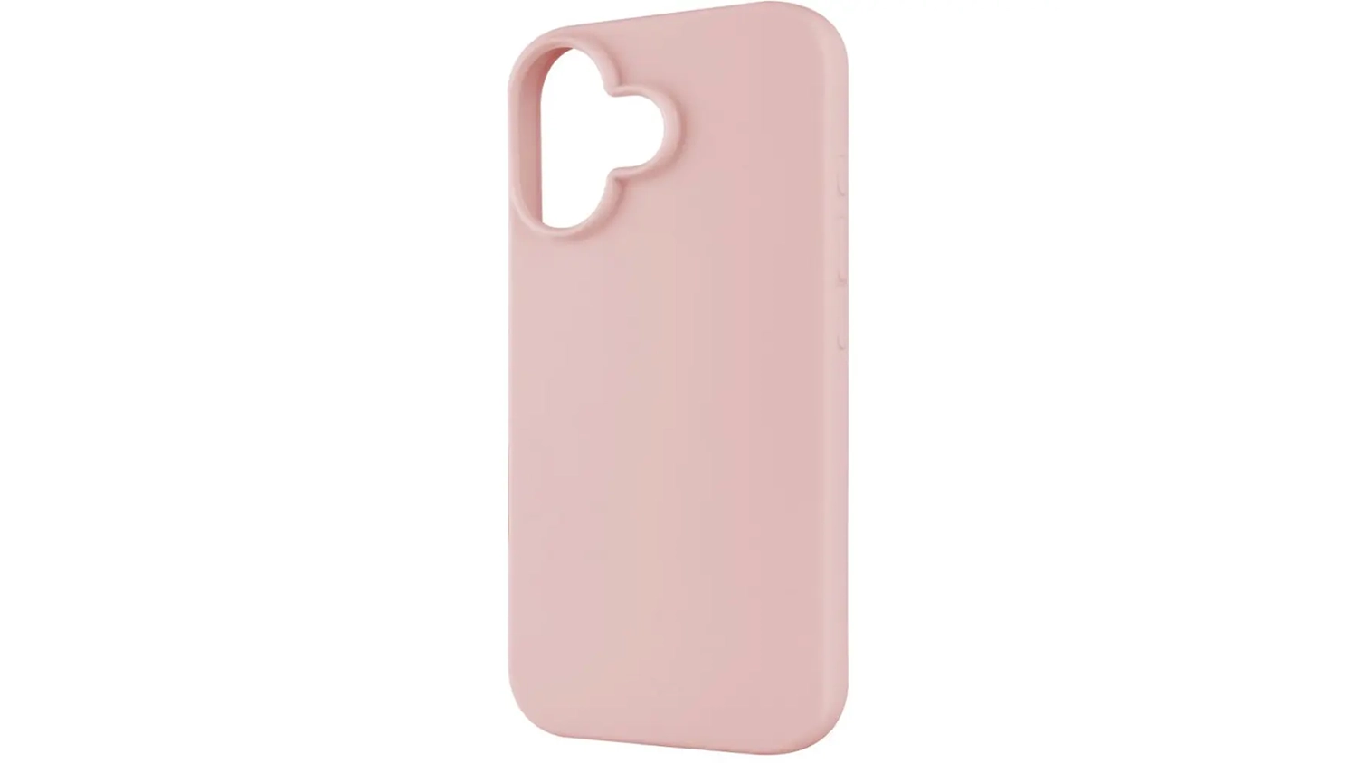 Kryt na mobil Fixed Story iPhone 17 Růžová zadní pohled