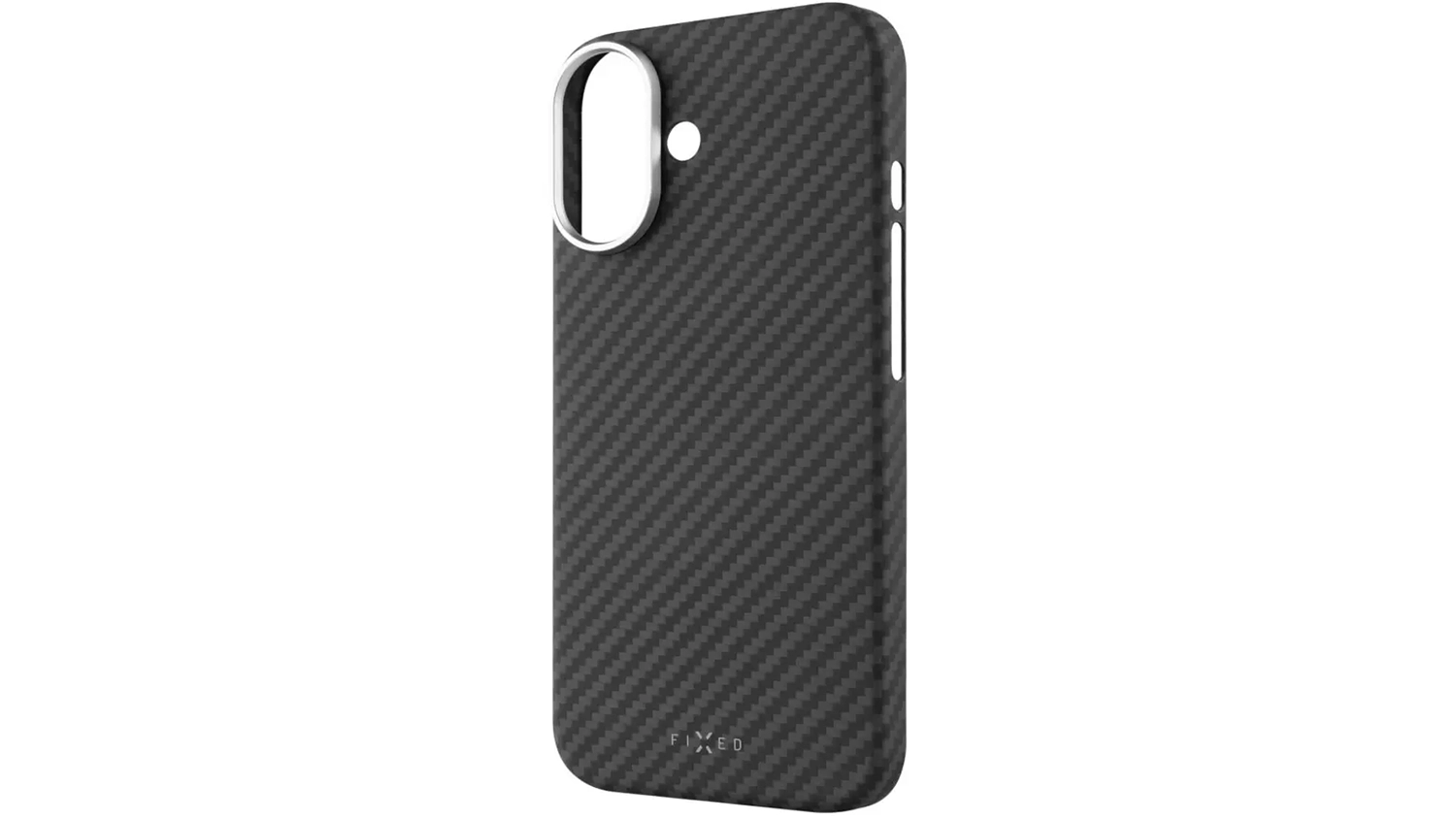 Kryt na mobil Fixed Magvelar iPhone 17 černý zadní pohled