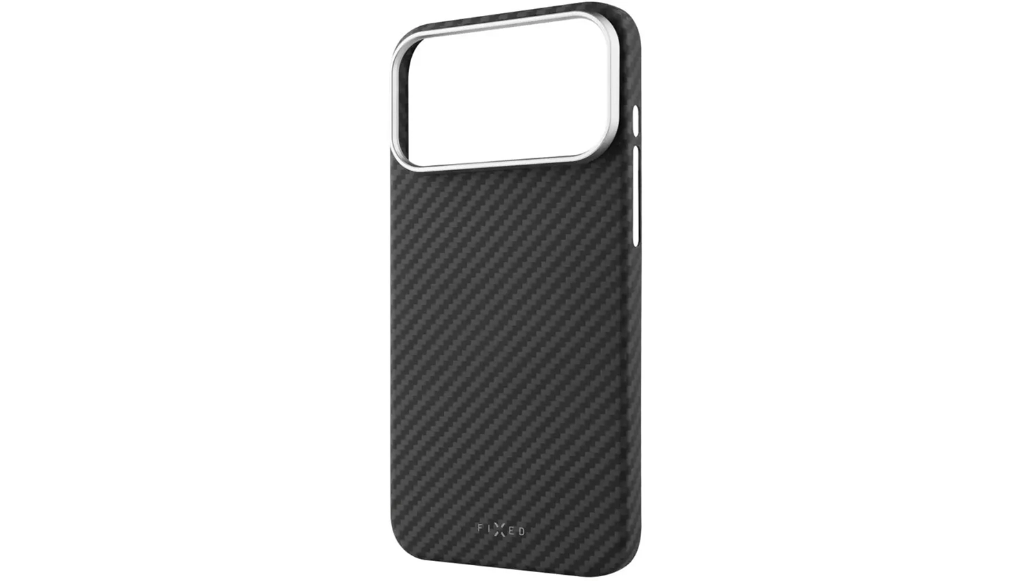 Kryt na mobil Fixed Magvelar iPhone 17 Pro Max černý zadní pohled