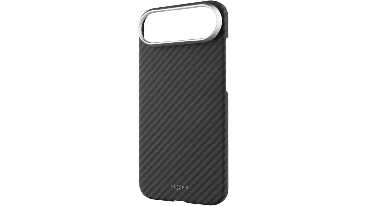 Kryt na mobil Fixed Magvelar iPhone Air čern&yacute; zadn&iacute; pohled