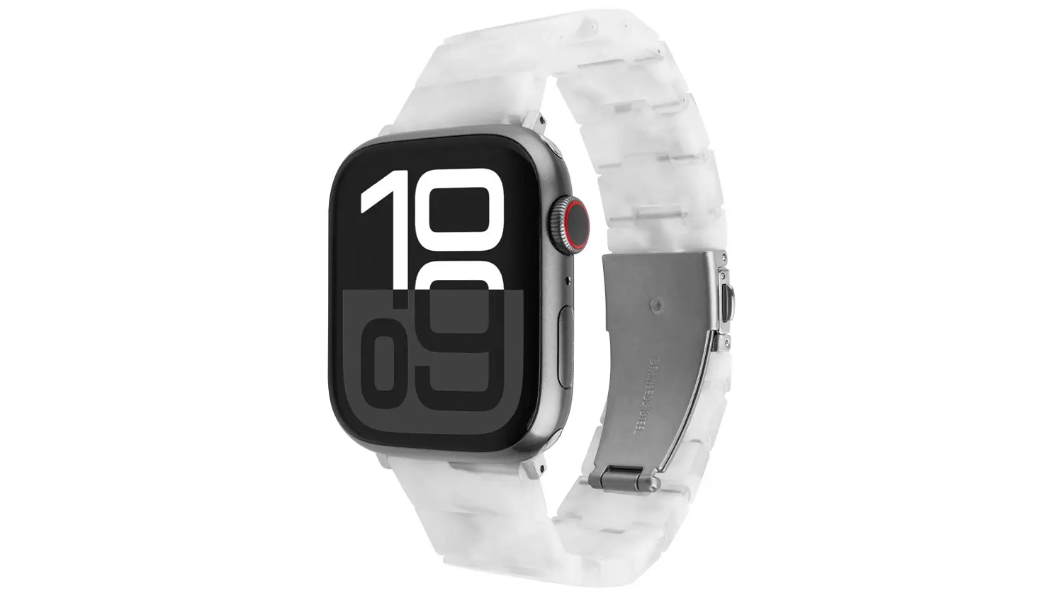 Řemínek k hodinkám Fixed Resin Strap Apple Watch 38/40/41mm bílý