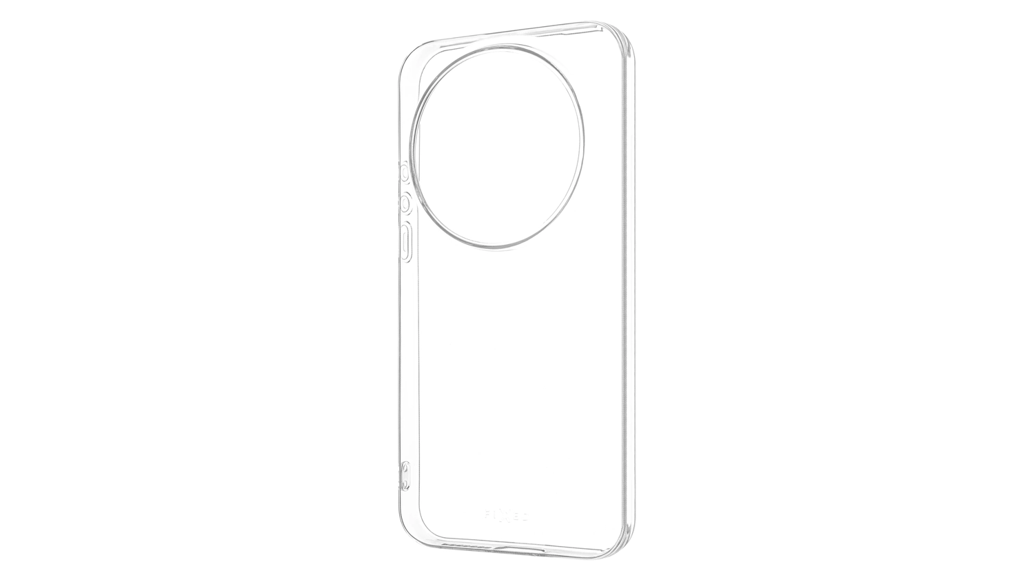 Kryt na mobil FIXED TPU pro Xiaomi 17 Ultra, čirý zadní pohled