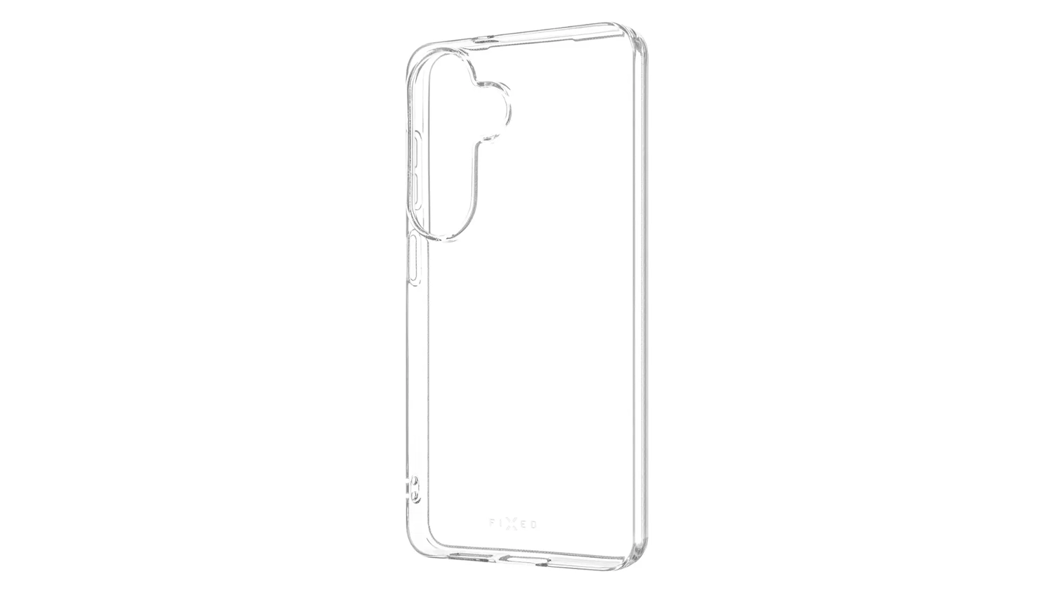 Kryt na mobil FIXED AntiUV TPU pro Galaxy S26 čir&yacute; zadn&iacute; pohled