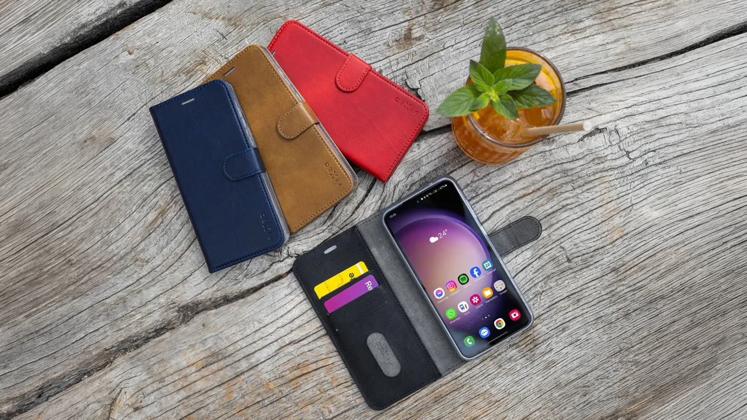 Flipové pouzdro Fixed Opus pro Redmi Note 17 4G s detailem přihrádek