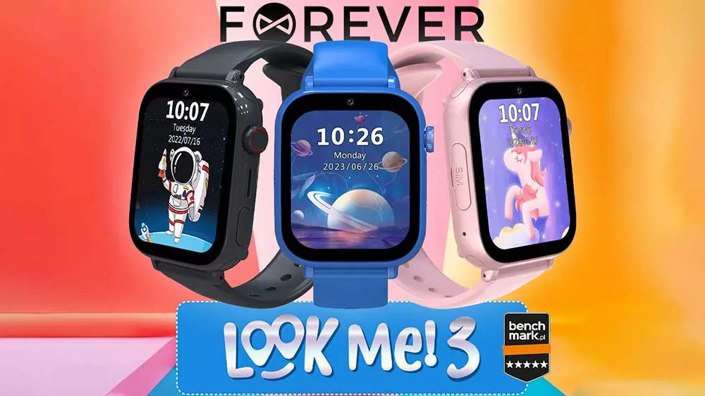 Dětsk&eacute; chytr&eacute; hodinky Forever Look Me 3 KW-520_04