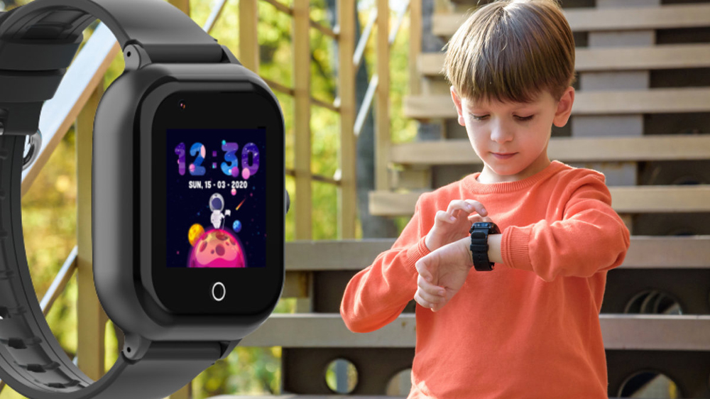 Smartwatch GARETT Kids Essa 4G Black