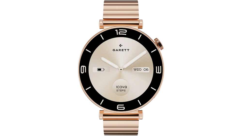 Smart hodinky Garett Rose Gold Solid Steel_01