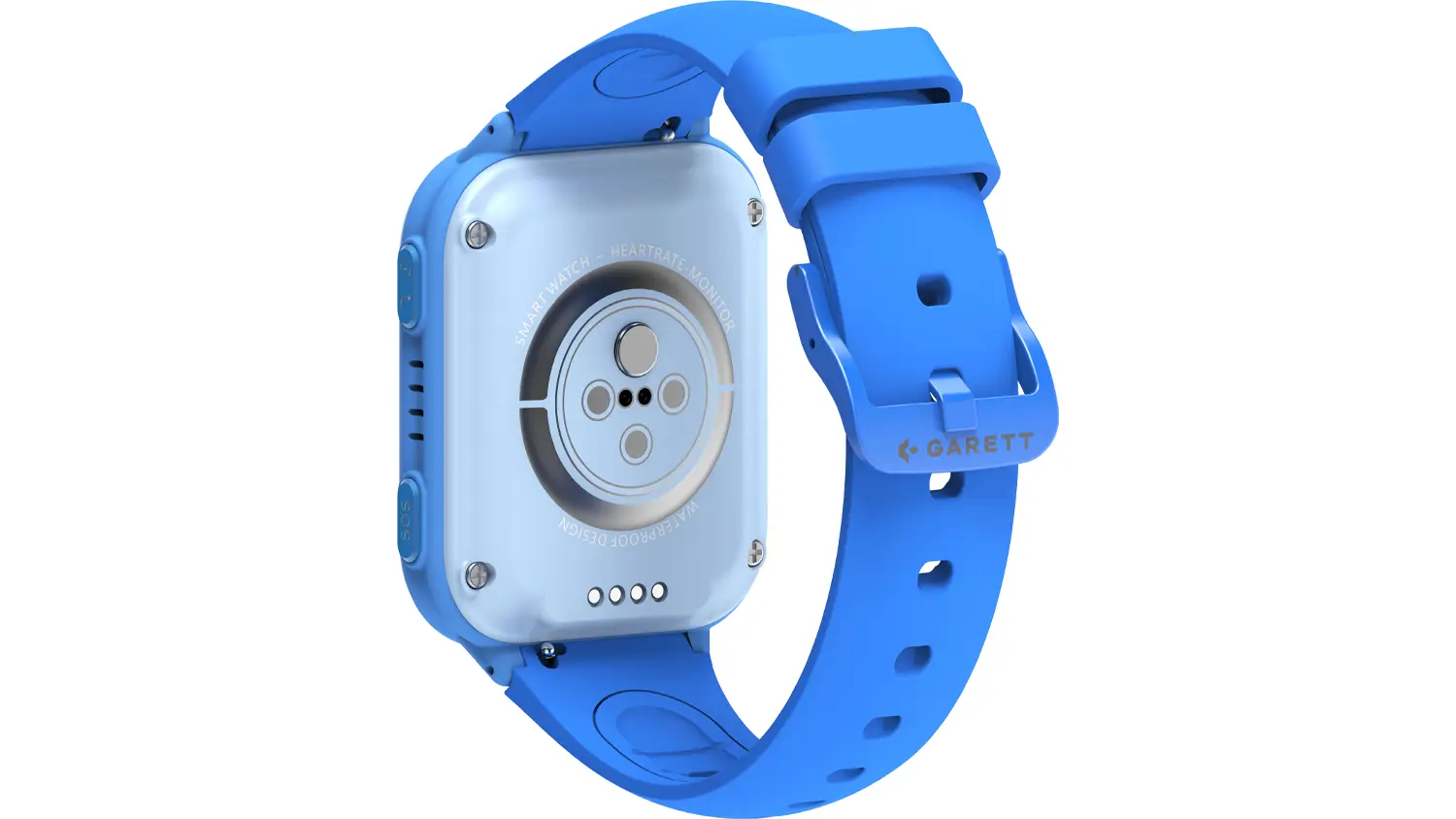 Chytré hodinky Garett Smartwatch Kids Vibe AI 4G ze zadní strany