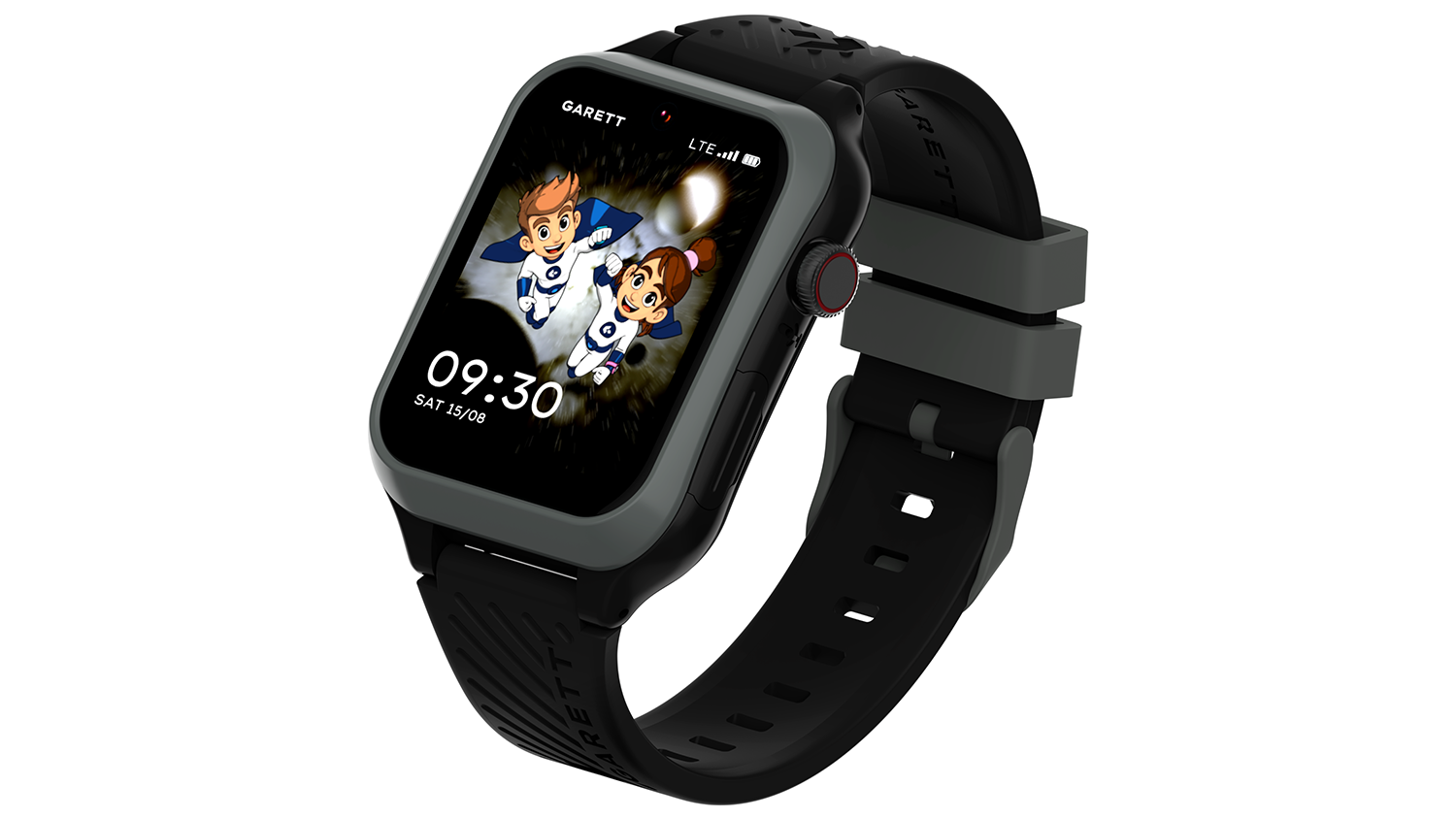 Dětské chytré hodinky Garett Essa 2 AI 4G Black