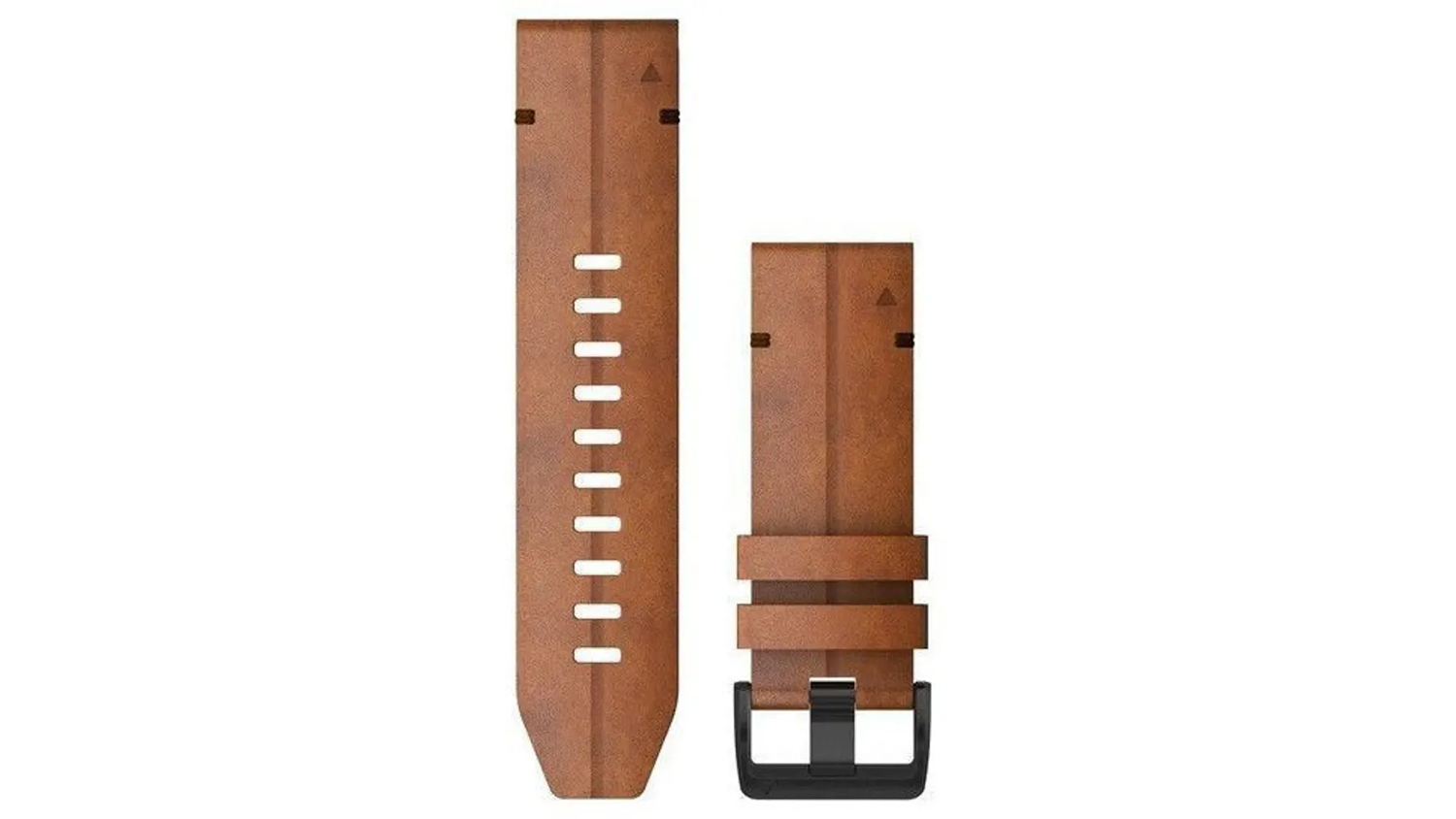 Řemínek na hodinky Garmin QuickFit 22 Leather Brown