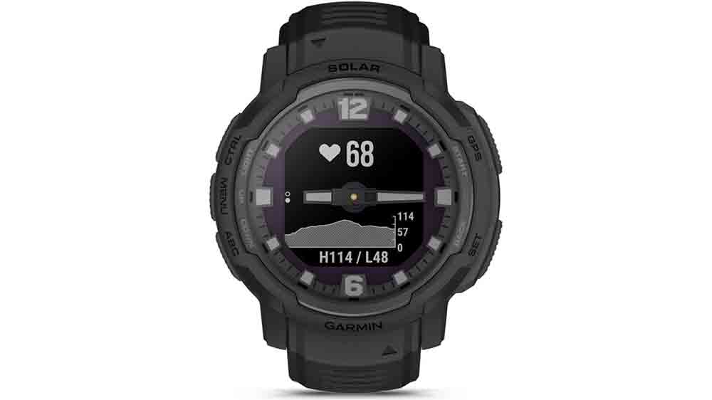 Smart hodinky Garmin Instinct Crossover Solar Tactical Edition Graphite_01