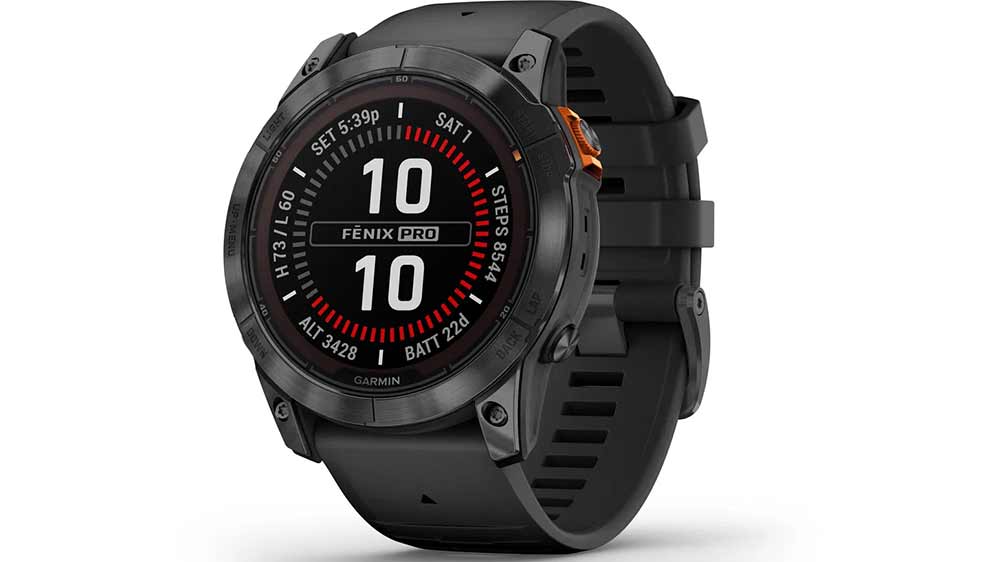 Chytré hodinky Garmin FENIX 7 PRO SOLAR Gray/Black Band_1