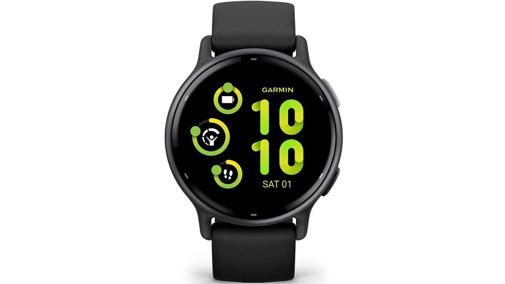 Chytré hodinky Garmin vívoactive 5 Slate Black Case Silicone Band_01