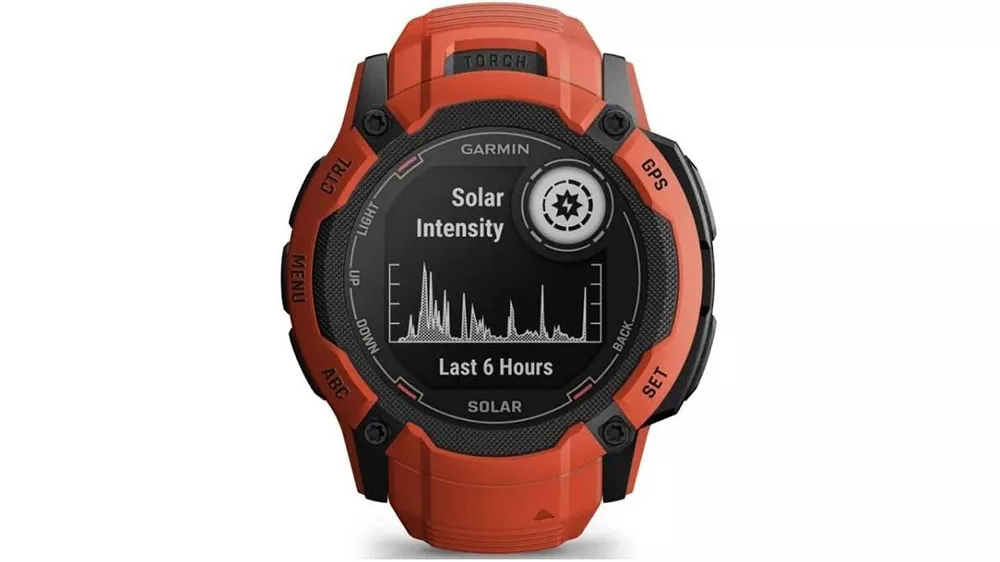 Chytré outdoorové hodinky Garmin Instinct 2X Solar Flame Red_01