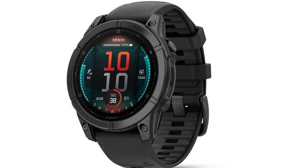 Chytré hodinky Garmin Fenix E Stainless Grey Steel/Black_01