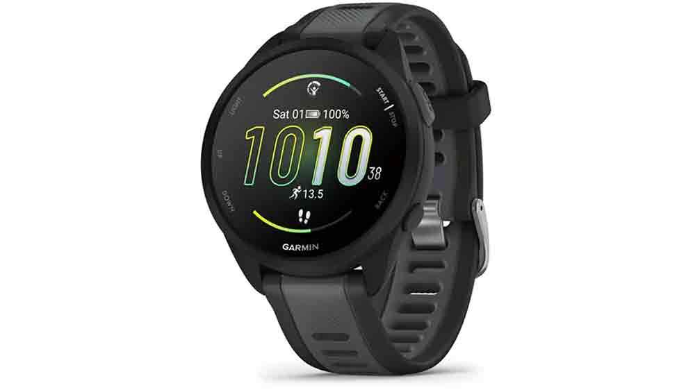 Sportovní hodinky Garmin Forerunner 165 Music, Black/Sl.Gr._01