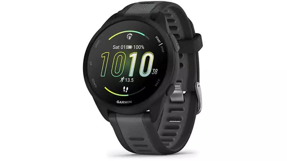 Sportovní hodinky Garmin Forerunner 165 Music, Black/Sl.Gr._01