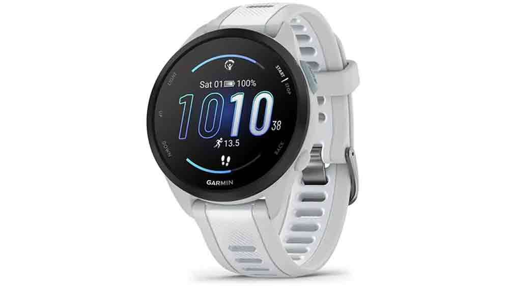 Sportovní hodinky Garmin Forerunner 165 Music, Gray/White_01