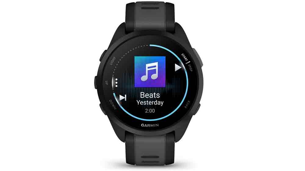 Hudební přehrávač hodinek Garmin Forerunner 165 Music_02