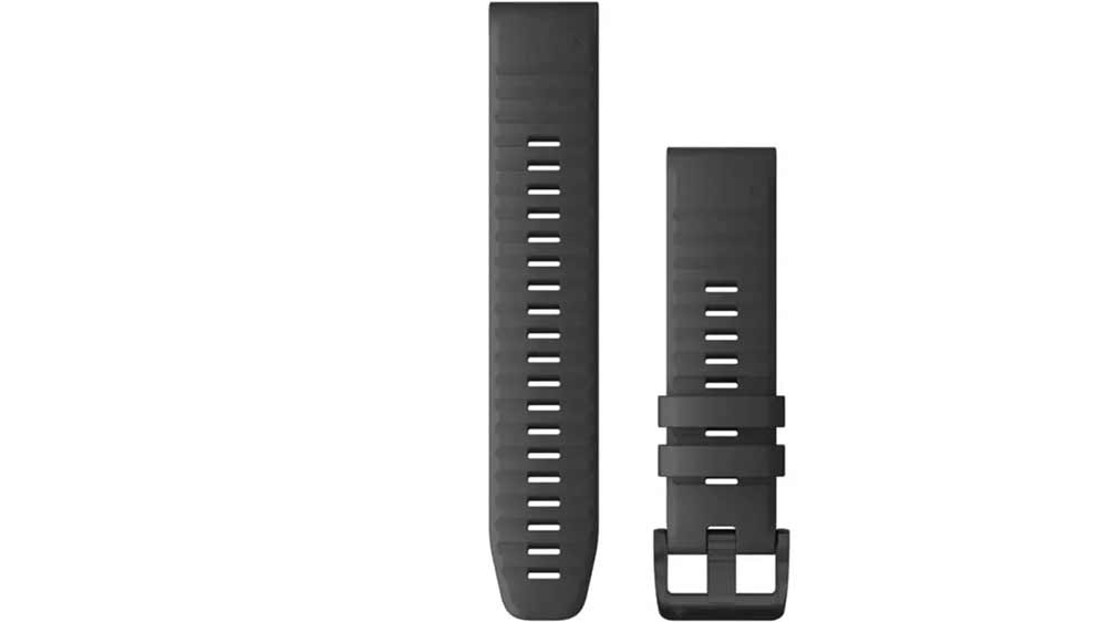 Řem&iacute;nek na hodinky Garmin QuickFit 22, Black Silicone_01