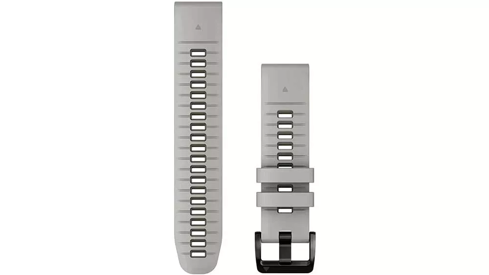 Řemínek na hodinky Garmin QuickFit 22, Gray/Moss Silicone_01