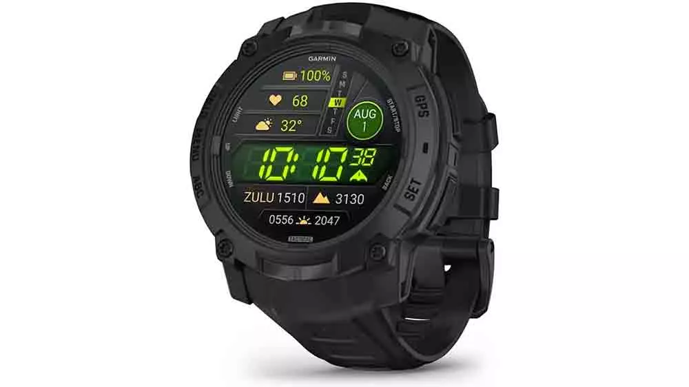 Smart hodinky Garmin Instinct 3 50mm AMOLED Tactical Edition Black