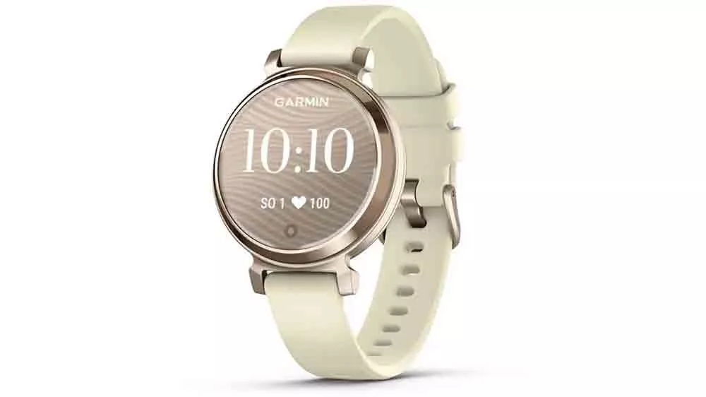 Chytré hodinky Garmin Lily 2 Cream Gold/Coconut Silicone Band