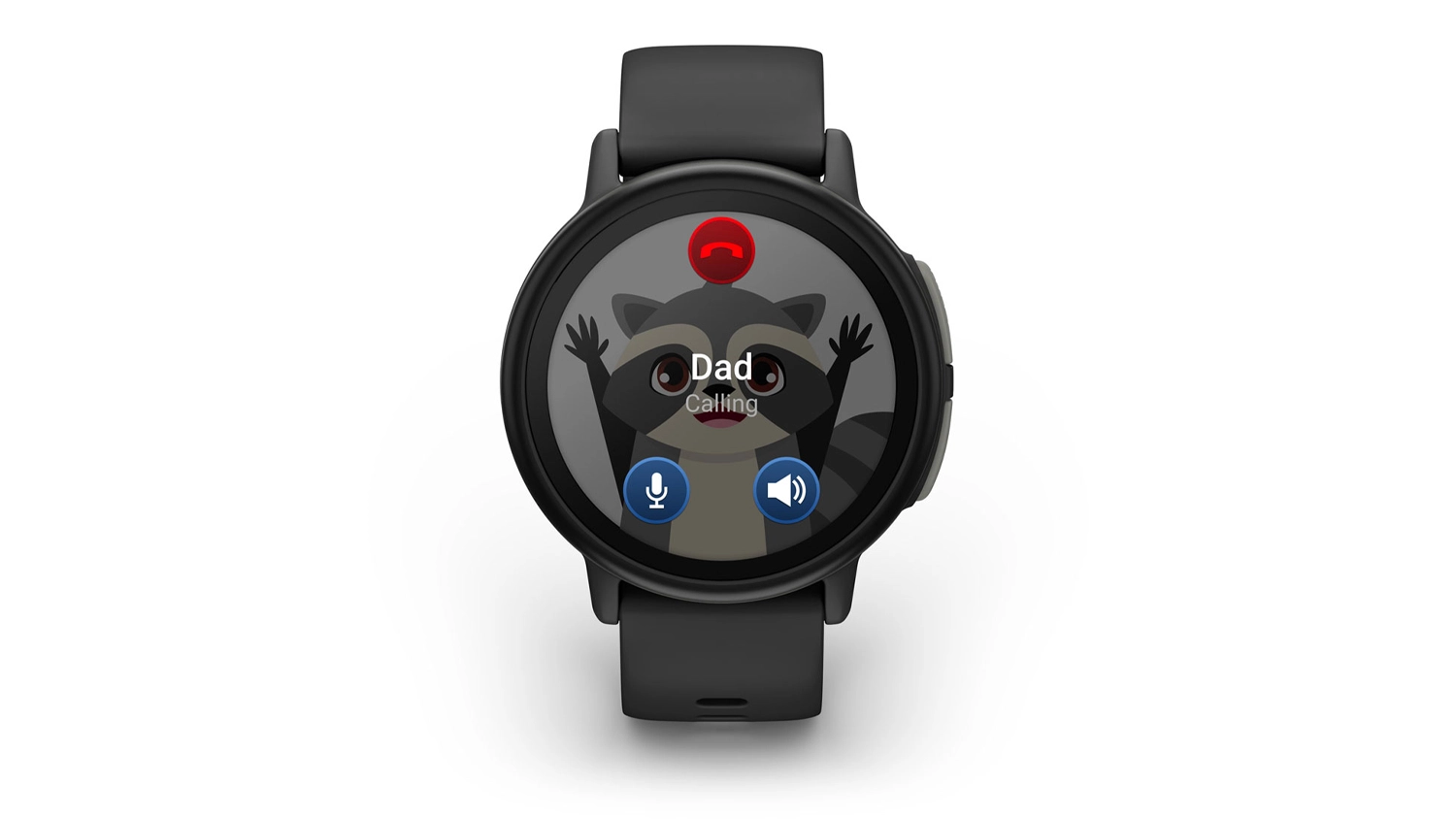 Příchozí hovor na hodinkách Garmin Bounce 2