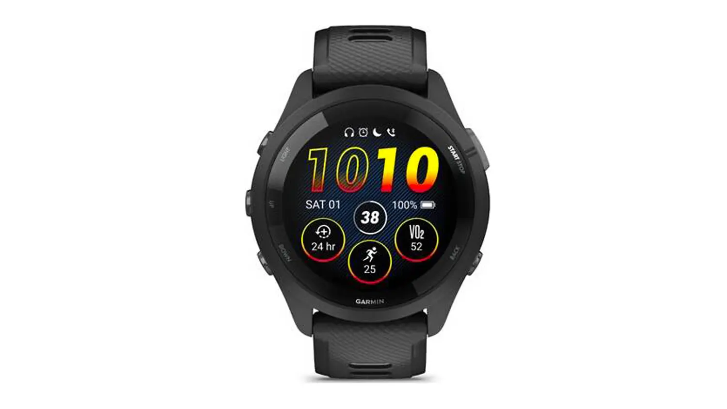 Chytré hodinky Garmin Forerunner 265 pohled zepředu