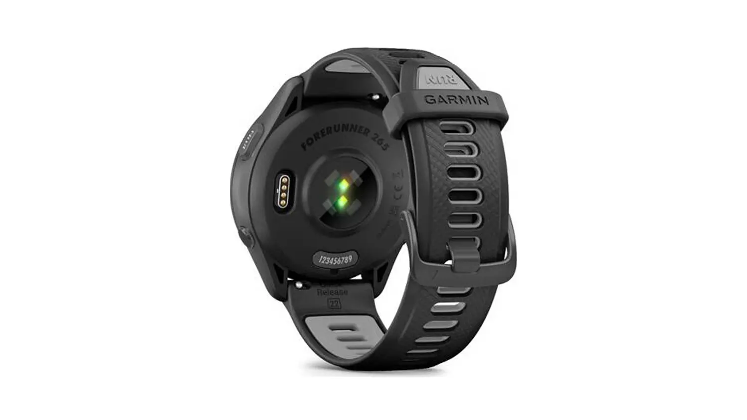 Chytré hodinky Garmin Forerunner 265 pohled zezadu