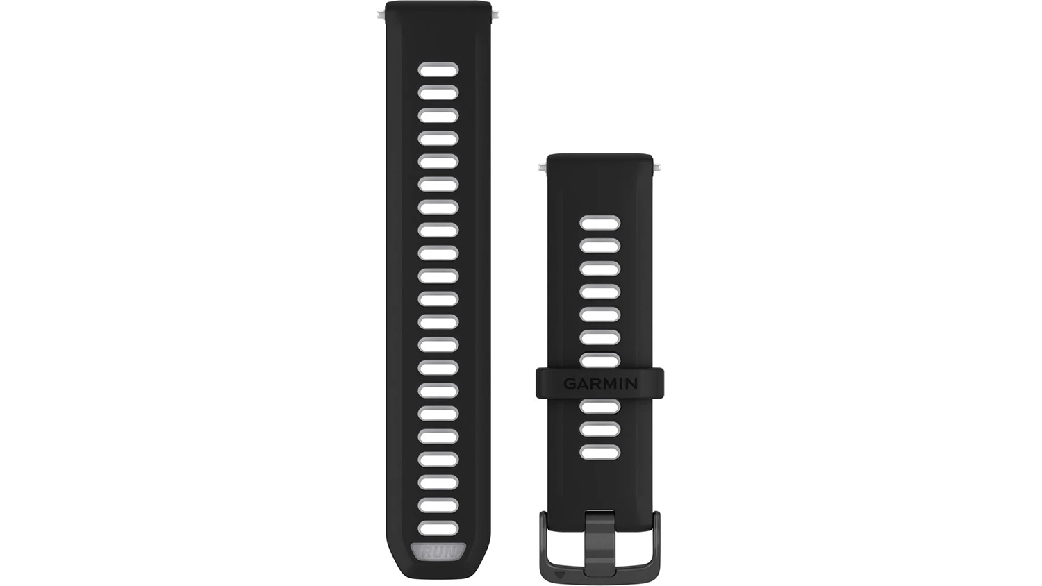 Řemínek Garmin Forerunner 22 mm černo-šedý (přezka břidlicová)