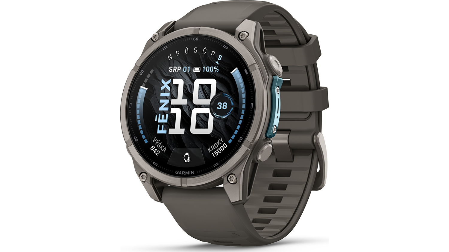 Chytr&eacute; hodinky Garmin fēnix 9 47 mm, Pebble Gray