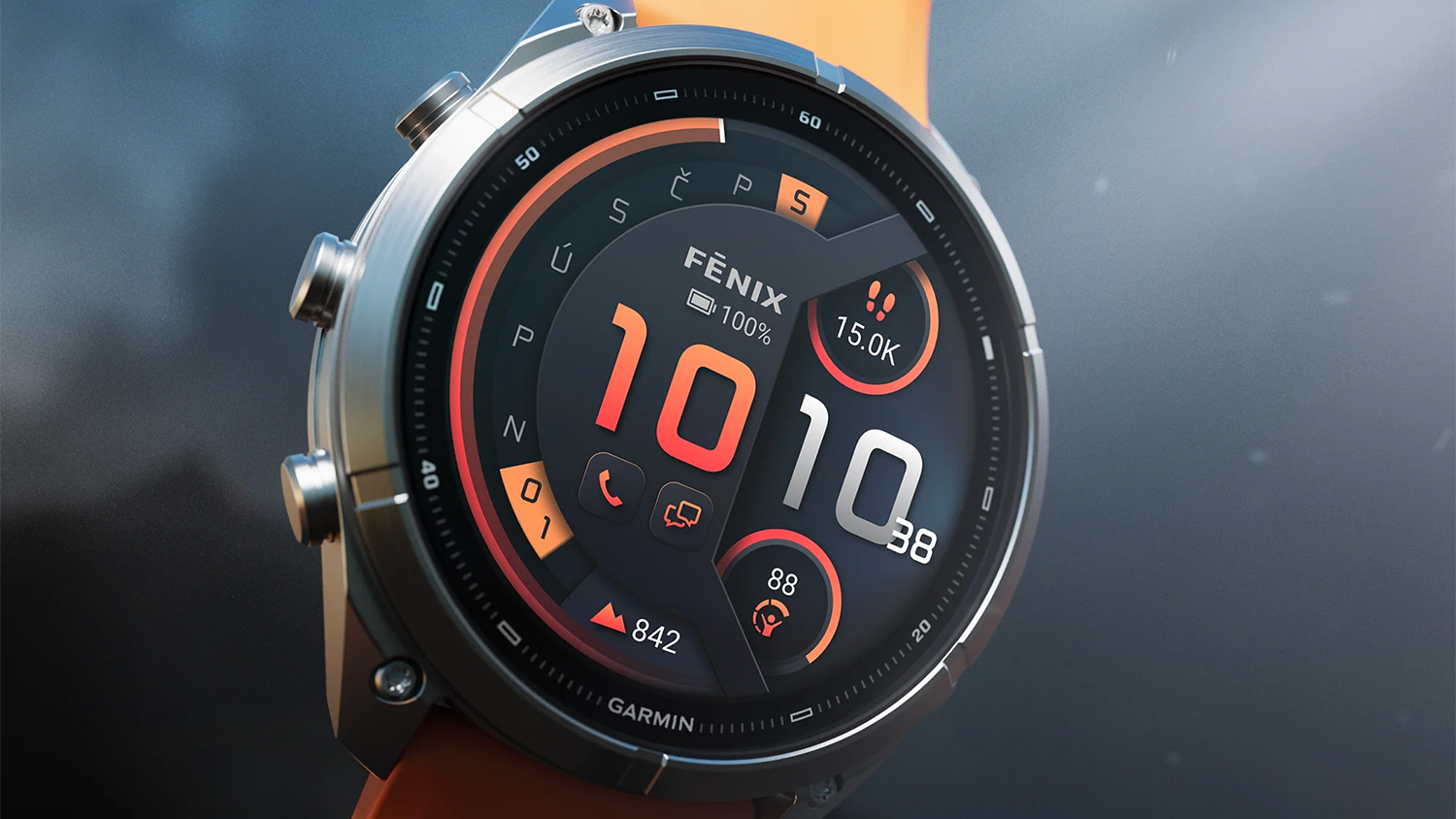 Displej hodinek Garmin fēnix 9 Pro