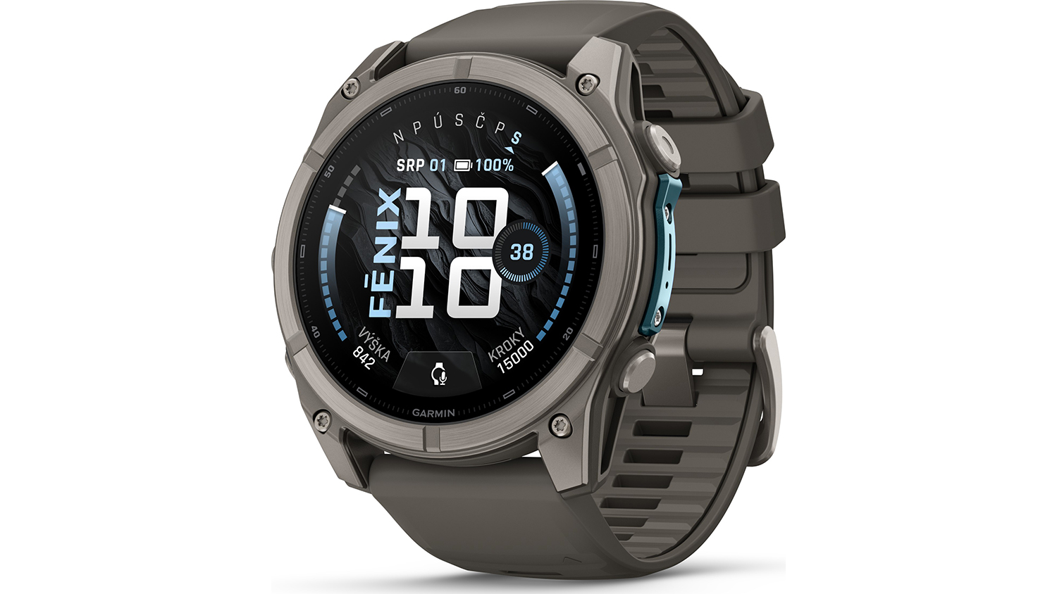 Chytré hodinky Garmin fēnix 9 51 mm, Pebble Gray