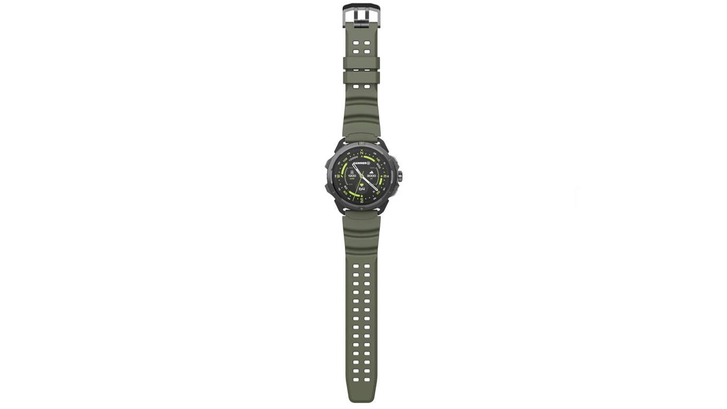 Chytr&eacute; hodinky Hammer Watch 2 s rozložen&yacute;m p&aacute;skem