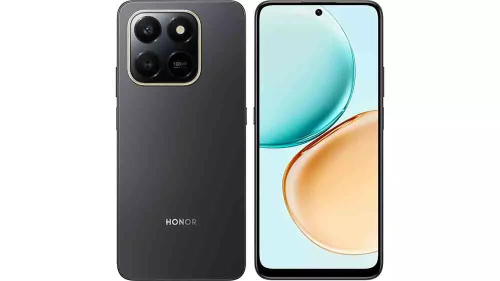Mobiln&iacute; telefon HONOR X7d 6 GB/128 GB Velvet Black_01