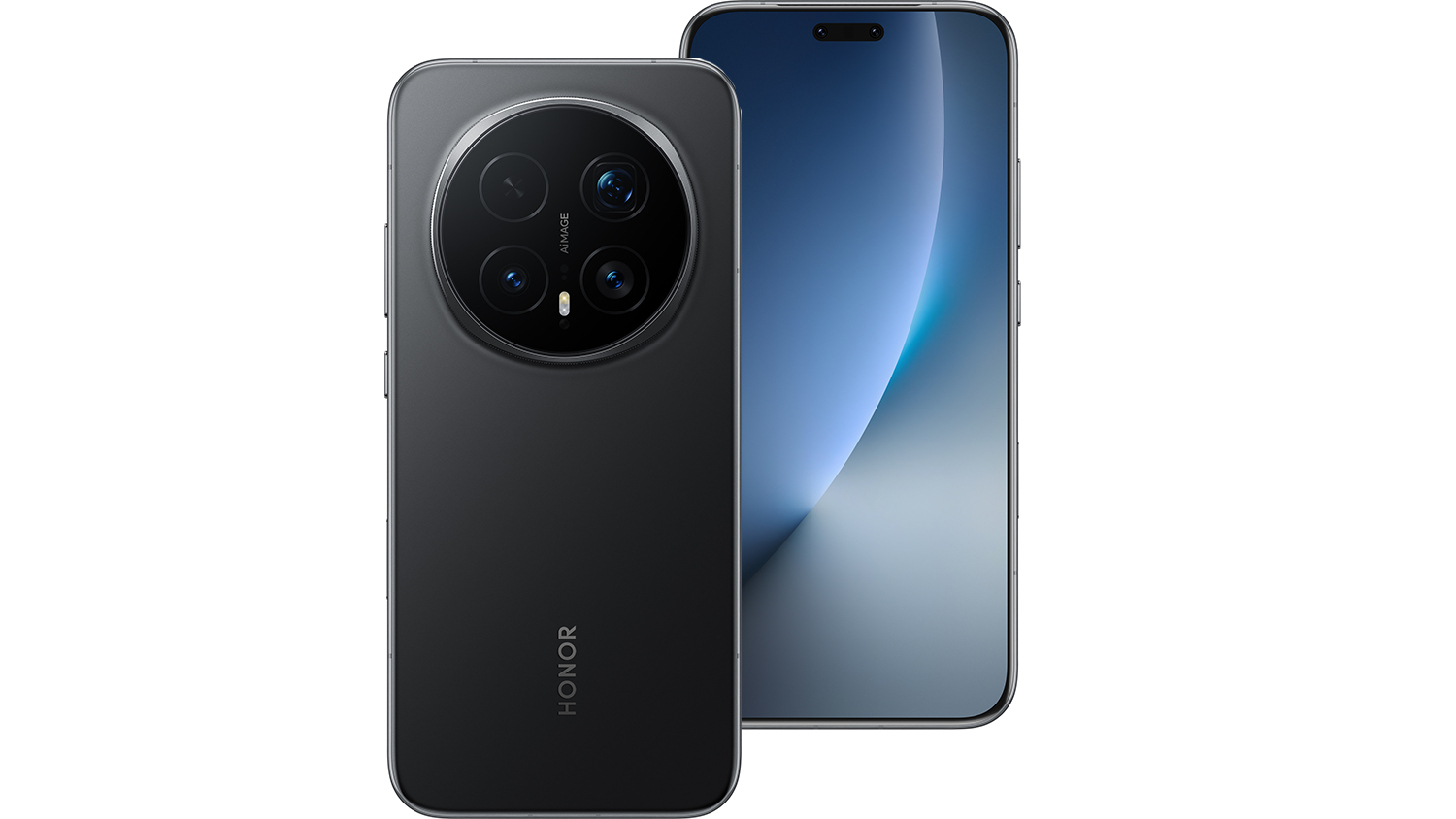 Předn&iacute; a zadn&iacute; strana mobiln&iacute;ho telefonu HONOR Magic8 Pro
