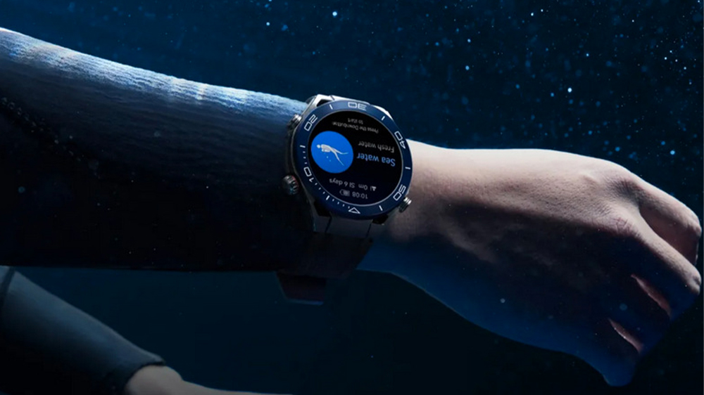 Chytré hodinky Huawei Watch Ultimate Elite Silver
