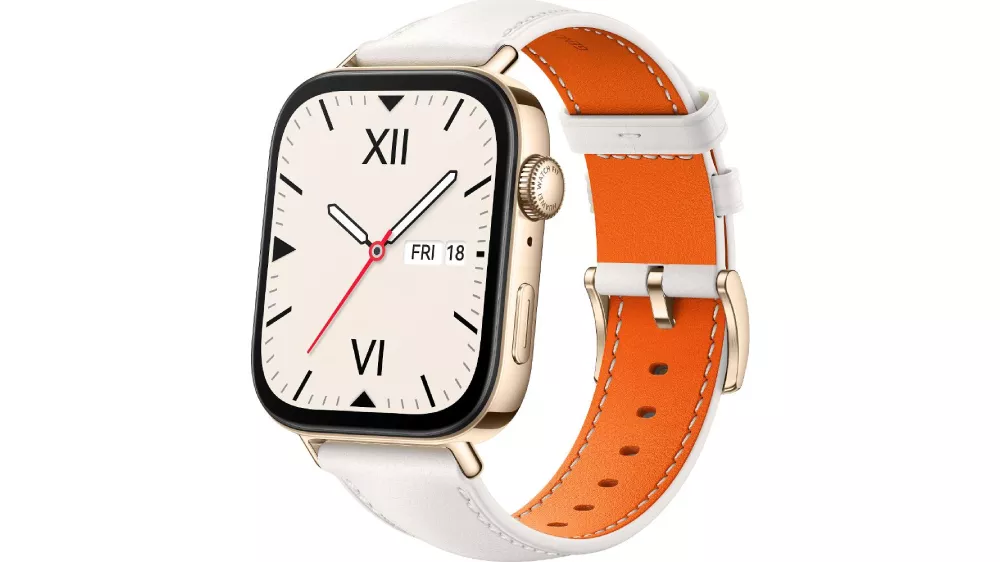 Chytré hodinky Watch Fit 3 HUAWEI Leather Pearl White_01