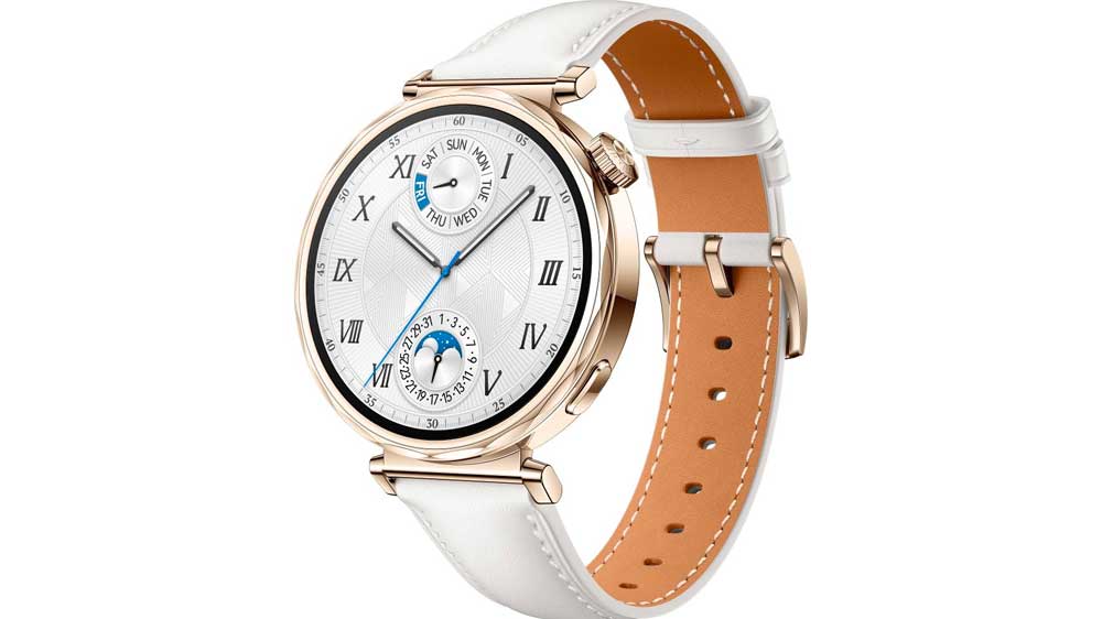 Chytré hodinky Huawei Watch GT 5 41 mm Leather WHITE_01