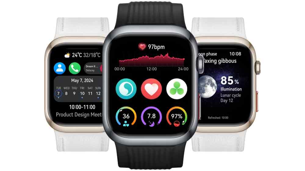 Troje chytré hodinky Huawei Watch D2 s naměřenými hodnotami_03