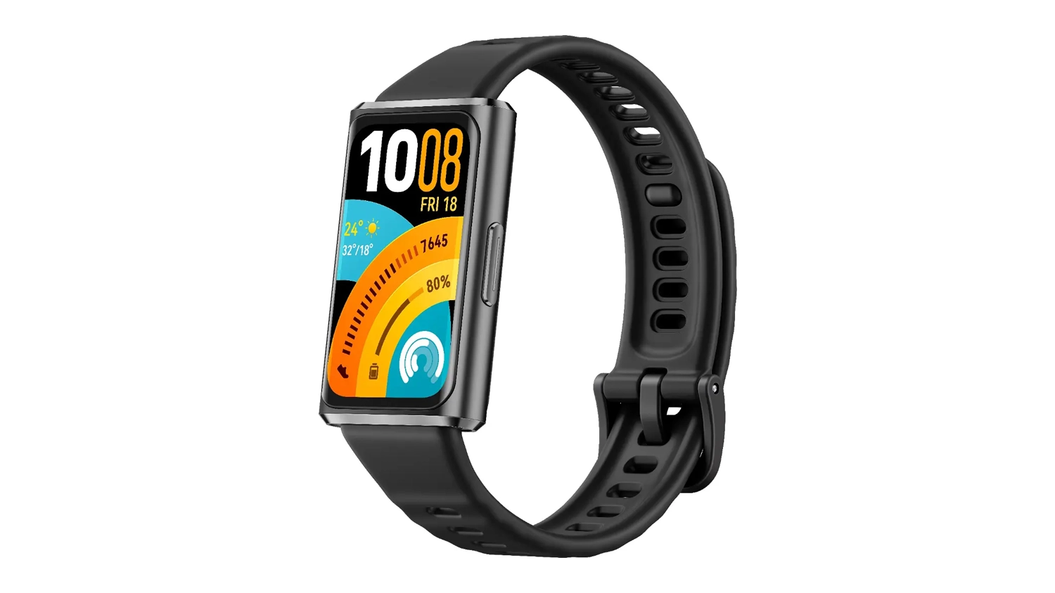 Chytr&yacute; n&aacute;ramek Huawei Band 11 Pro čern&yacute; bočn&iacute; pohled
