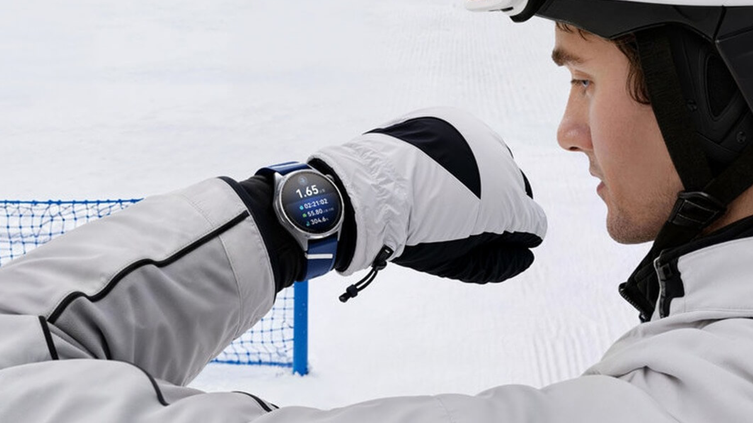 Lyžař s hodinkami Huawei Watch GT 7 41mm