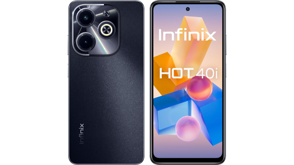 Mobilní telefon Infinix Hot 40i 4/128 GB Starlit Black_01