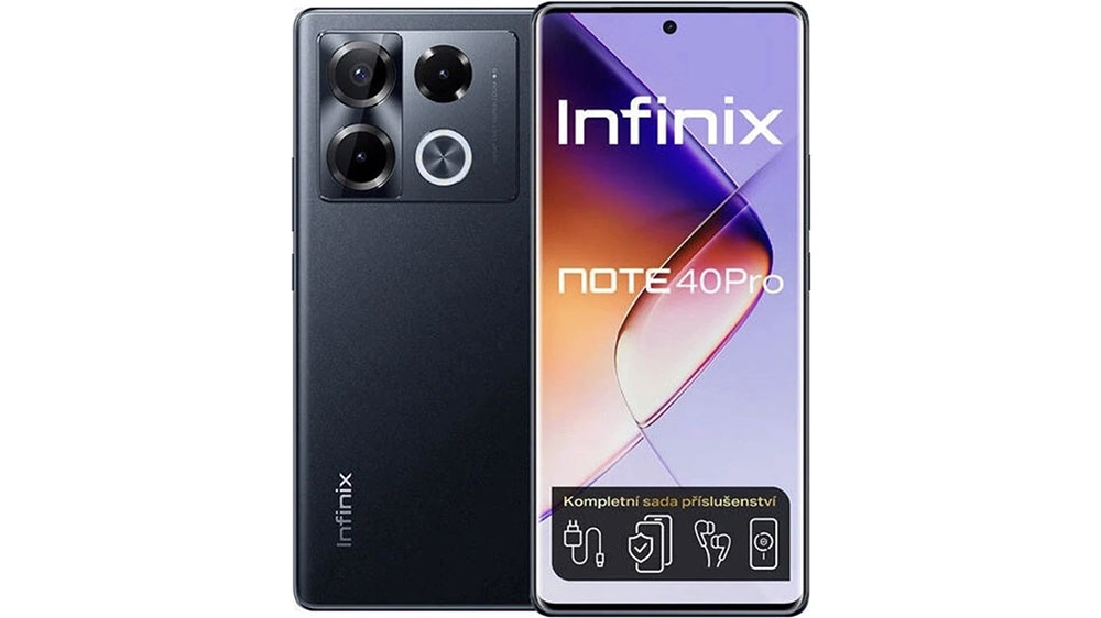 Mobilní telefon Infinix Note 40 Pro 12/256 GB Black_01