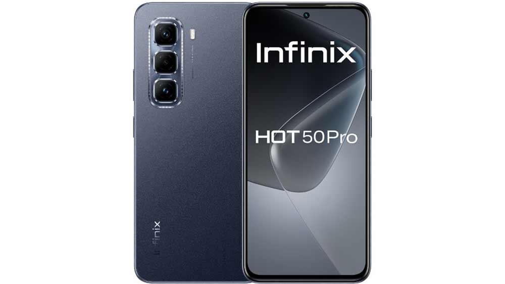 Mobilní telefon Infinix Hot 50 PRO 8/128 GB Sleek Black_01