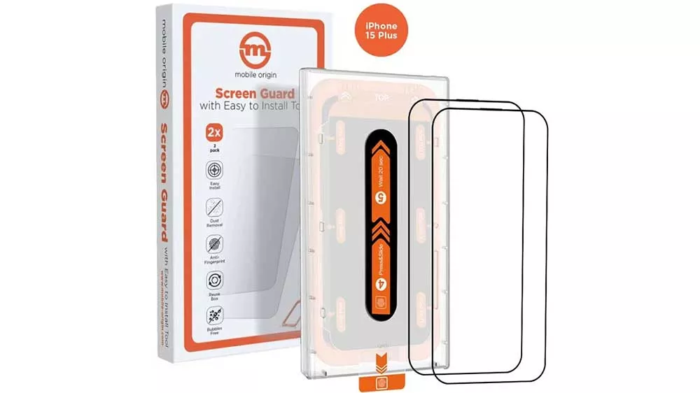 Ochranné sklo iPhone 15 Plus Mobile Origin Orange_01