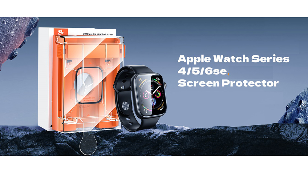 Ochrana displeje na Apple Watch 40 mm je včetně instalační krabičky_02