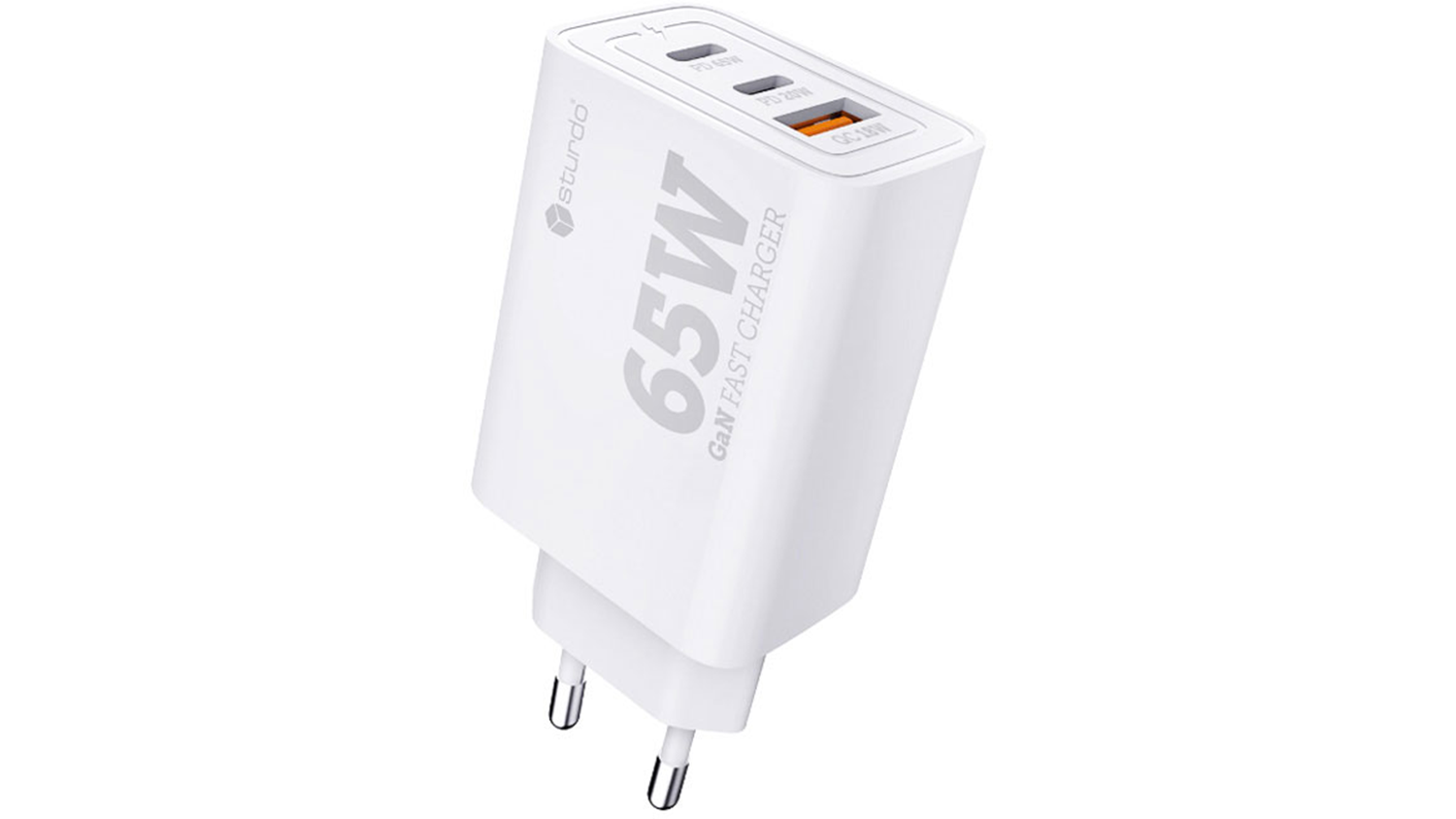 Sieťov&aacute; nab&iacute;jačka ZD-Z65EN001 GaN 65W PD 3A, biela